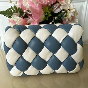 JW PEI Maze Blue And White Crossbody